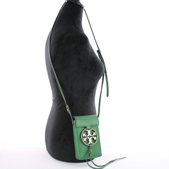 Tory Burch Miller Leather Phone Crossbody Bag - Picture 6 of 7